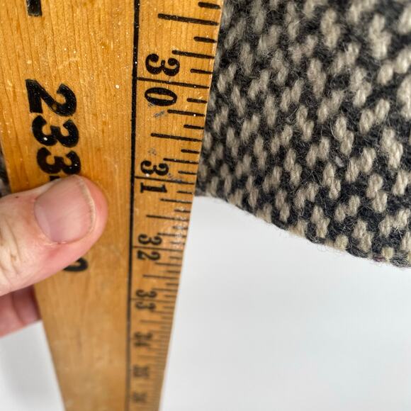 Soia & Kyo Gemma Coat Womens Medium Gray Checkered Belted Peacoat Jacket Winter - Picture 8 of 10